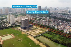 Đường sẽ mở theo quy hoạch ở phường Trung Văn, Nam Từ Liêm, Hà Nội (phần 3)