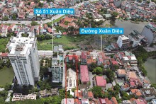 Đường sẽ mở theo quy hoạch ở phường Quảng An, Tây Hồ, Hà Nội (phần 2)