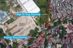 Đường sẽ mở theo quy hoạch ở phường Thụy Phương, Bắc Từ Liêm, Hà Nội (phần 5)