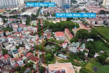 Đường sẽ mở theo quy hoạch ở phường Hoàng Liệt, Hoàng Mai, Hà Nội (phần 3)