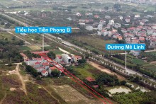 Những khu đất sắp thu hồi để mở đường ở xã Tiền Phong, Mê Linh, Hà Nội (phần 3)