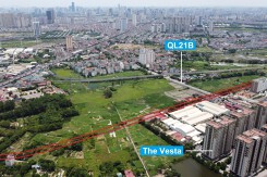 Đường sẽ mở theo quy hoạch ở phường Phú Lãm, Hà Đông, Hà Nội (phần 2)