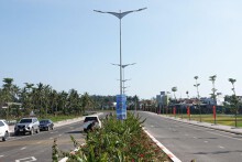 Bình Định khởi công đường nối ven biển hơn 700 tỷ ở Hoài Nhơn