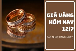 Giá vàng hôm nay 12/7: Điều chỉnh giảm không quá 200.000 đồng/lượng