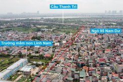 Đường sẽ mở theo quy hoạch ở phường Lĩnh Nam, Hoàng Mai, Hà Nội (phần 5)