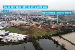 Đường sẽ mở theo quy hoạch ở xã Mai Lâm, Đông Anh, Hà Nội (phần 5)