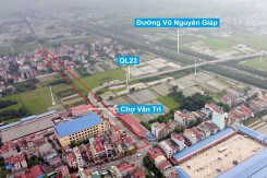 Đường sẽ mở theo quy hoạch ở xã Vân Nội, Đông Anh, Hà Nội (phần 3)