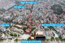 Đường sẽ mở theo quy hoạch ở phường Xuân La, Tây Hồ, Hà Nội (phần 2)