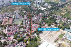 Đường sẽ mở theo quy hoạch ở phường Đông Ngạc, Bắc Từ Liêm, Hà Nội (phần 2)