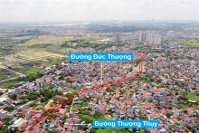 Đường sẽ mở theo quy hoạch ở xã Đức Thượng, Hoài Đức, Hà Nội (phần 2)