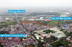 Đường sẽ mở theo quy hoạch ở xã Kiêu Kỵ, Gia Lâm, Hà Nội (phần 3)