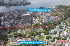 Đường sẽ mở theo quy hoạch ở phường Quảng An, Tây Hồ, Hà Nội (phần 3)