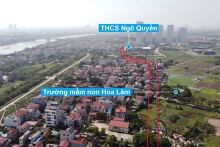 Đường sẽ mở theo quy hoạch ở xã Mai Lâm, Đông Anh, Hà Nội (phần 2)