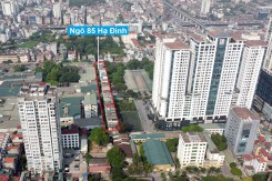 Đường sẽ mở theo quy hoạch ở phường Thanh Xuân Trung, Thanh Xuân, Hà Nội (phần 1)