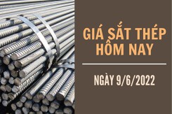 Giá sắt thép xây dựng hôm nay 9/6: Tiếp đà tăng lên mức 4.788 nhân dân tệ/tấn