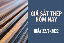 Giá sắt thép xây dựng hôm nay 22/6: Quay đầu giảm trên Sàn giao dịch Thượng Hải