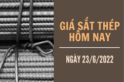 Giá sắt thép xây dựng hôm nay 23/6: Tăng trở lại, đạt mức 4.174 nhân dân tệ/tấn