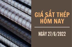 Giá sắt thép xây dựng hôm nay 27/6: Duy trì đà phục hồi trên Sàn Thượng Hải