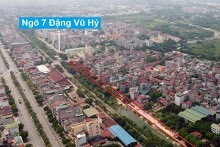 Đường sẽ mở theo quy hoạch ở phường Thượng Thanh, Long Biên, Hà Nội (phần 6)