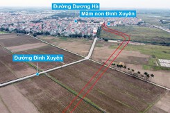 Đường sẽ mở theo quy hoạch ở xã Đình Xuyên, Gia Lâm, Hà Nội (phần 1)