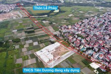 Đường sẽ mở theo quy hoạch ở xã Tiên Dương, Đông Anh, Hà Nội (phần 3)