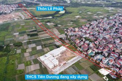 Đường sẽ mở theo quy hoạch ở xã Tiên Dương, Đông Anh, Hà Nội (phần 3)