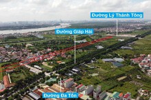 Đường sẽ mở theo quy hoạch ở xã Đa Tốn, Gia Lâm, Hà Nội (phần 2)