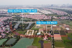Đường sẽ mở theo quy hoạch ở xã Đại Mạch, Đông Anh, Hà Nội (phần 2)