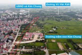 Đường sẽ mở theo quy hoạch ở xã Kim Chung, Đông Anh, Hà Nội (phần 4)