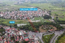 Đường sẽ mở theo quy hoạch ở thị xã Sơn Tây, Hà Nội (phần 1)