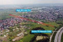 Đường sẽ mở theo quy hoạch ở xã Vân Nội, Đông Anh, Hà Nội (phần 2)