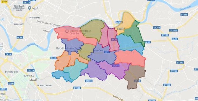 Đất có quy hoạch ở huyện Thuận Thành mới nhất