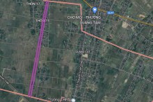 Đường sẽ mở theo quy hoạch ở phường Quảng Cát, TP Thanh Hóa, tỉnh Thanh Hóa