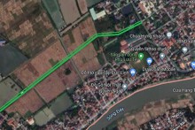 Đường có thể mở theo quy hoạch ở xã Phù Lưu Tế, huyện Mỹ Đức, Hà Nội