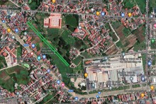 Đường có thể mở theo quy hoạch ở phường Phú Thịnh, thị xã Sơn Tây, Hà Nội