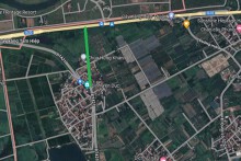 Đường sẽ mở theo quy hoạch ở xã Hiệp Thuận, huyện Phúc Thọ, Hà Nội