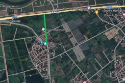 Đường sẽ mở theo quy hoạch ở xã Hiệp Thuận, huyện Phúc Thọ, Hà Nội