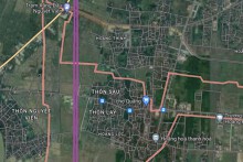 Đường sẽ mở theo quy hoạch ở xã Hoằng Lộc, Hoằng Hóa, Thanh Hóa