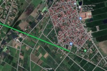 Đường sẽ mở theo quy hoạch ở xã Phụng Thượng, huyện Phúc Thọ, Hà Nội (phần 1)