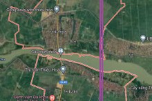 Đường sẽ mở theo quy hoạch ở thị trấn Thiệu Hoá, Thiệu Hoá, Thanh Hoá (phần 2)