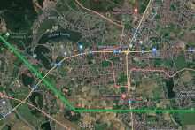 Đường có thể mở theo quy hoạch ở xã Tiên Dược, huyện Sóc Sơn, Hà Nội (phần 2)