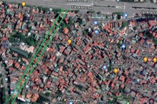 Đường có thể mở theo quy hoạch ở phường Thanh Lương, quận Hai Bà Trưng, Hà Nội