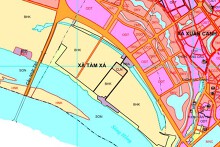 Bản đồ quy hoạch giao thông xã Tàm Xá, Đông Anh, Hà Nội thời kỳ 2021 - 2030