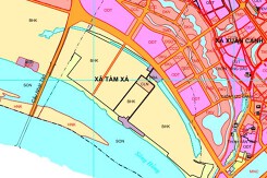 Bản đồ quy hoạch giao thông xã Tàm Xá, Đông Anh, Hà Nội thời kỳ 2021 - 2030