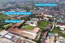 Đường sẽ mở theo quy hoạch ở thị trấn Đông Anh, Đông Anh, Hà Nội (phần 2)