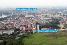 Đường sẽ mở theo quy hoạch ở thị trấn Yên Viên, Gia Lâm, Hà Nội (phần 1)