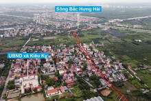 Đường sẽ mở theo quy hoạch ở xã Kiêu Kỵ, Gia Lâm, Hà Nội (phần 2)