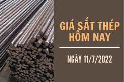 Giá sắt thép xây dựng hôm nay 11/7: Tiếp đà đi xuống, giảm hơn 150 nhân dân tệ
