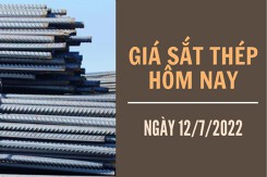 Giá sắt thép xây dựng hôm nay 12/7: Nối đà giảm, về mức 4.003 nhân dân tệ/tấn