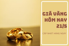 Giá vàng hôm nay 21/5: Tương đối ổn định, giao dịch quanh mốc 69,80 triệu đồng/lượng trong ngày cuối tuần